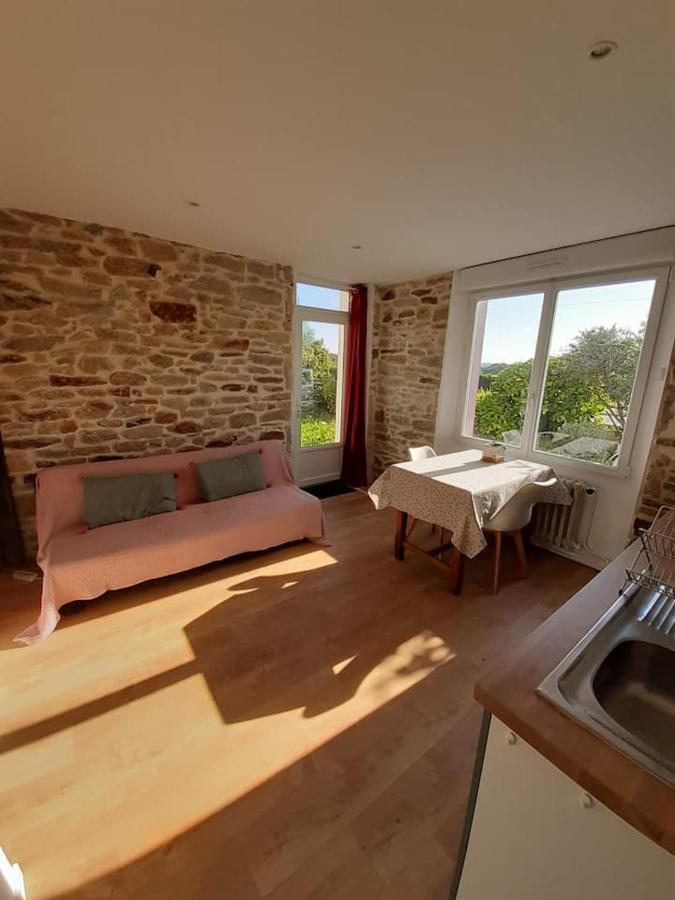 Superbe Studio, Avec Cuisine Et Espace Exterieur Plouguerneau Kültér fotó
