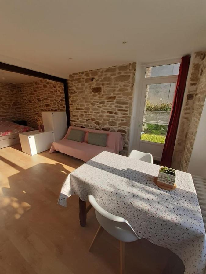 Superbe Studio, Avec Cuisine Et Espace Exterieur Plouguerneau Kültér fotó
